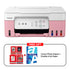 Canon PIXMA G3430 All-in-One Multi-function Ink Tank Printer – Pink/ Bundle Offer