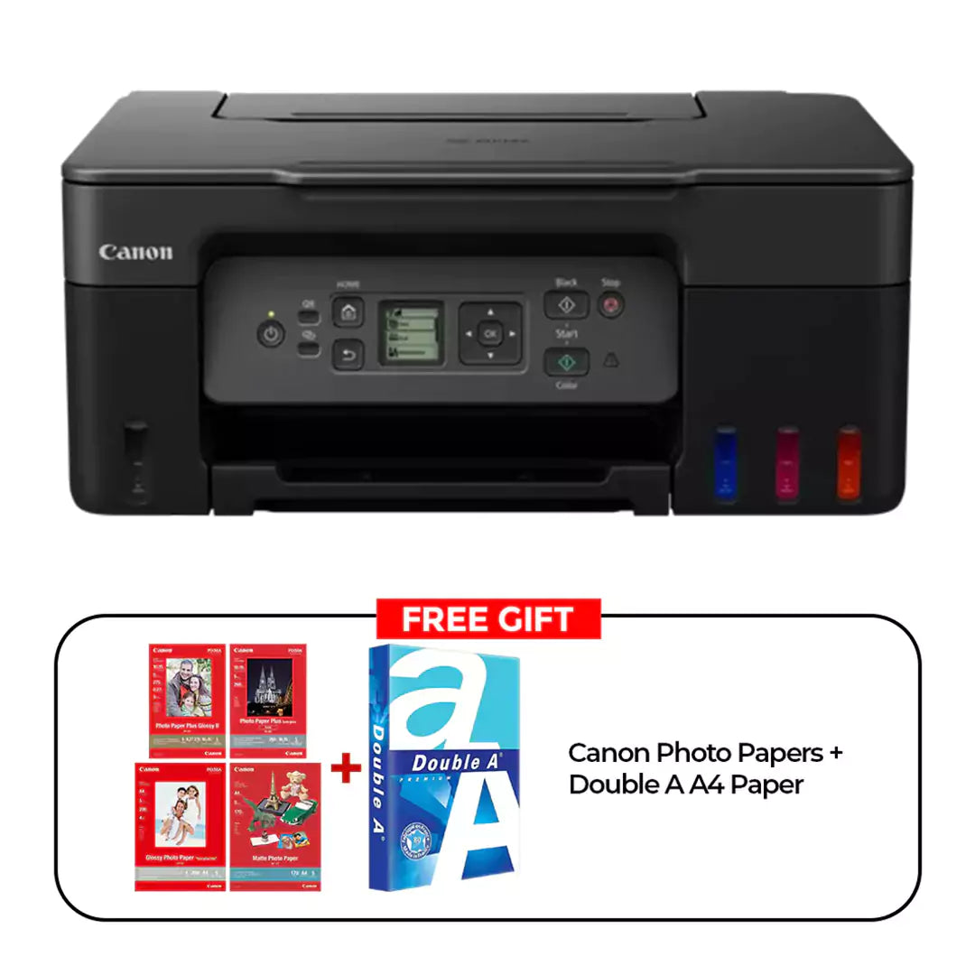 Canon PIXMA G3470 Wireless All-in-One MegaTank Printer - 11ppm / 4800dpi / A4 / Color Laser / Black