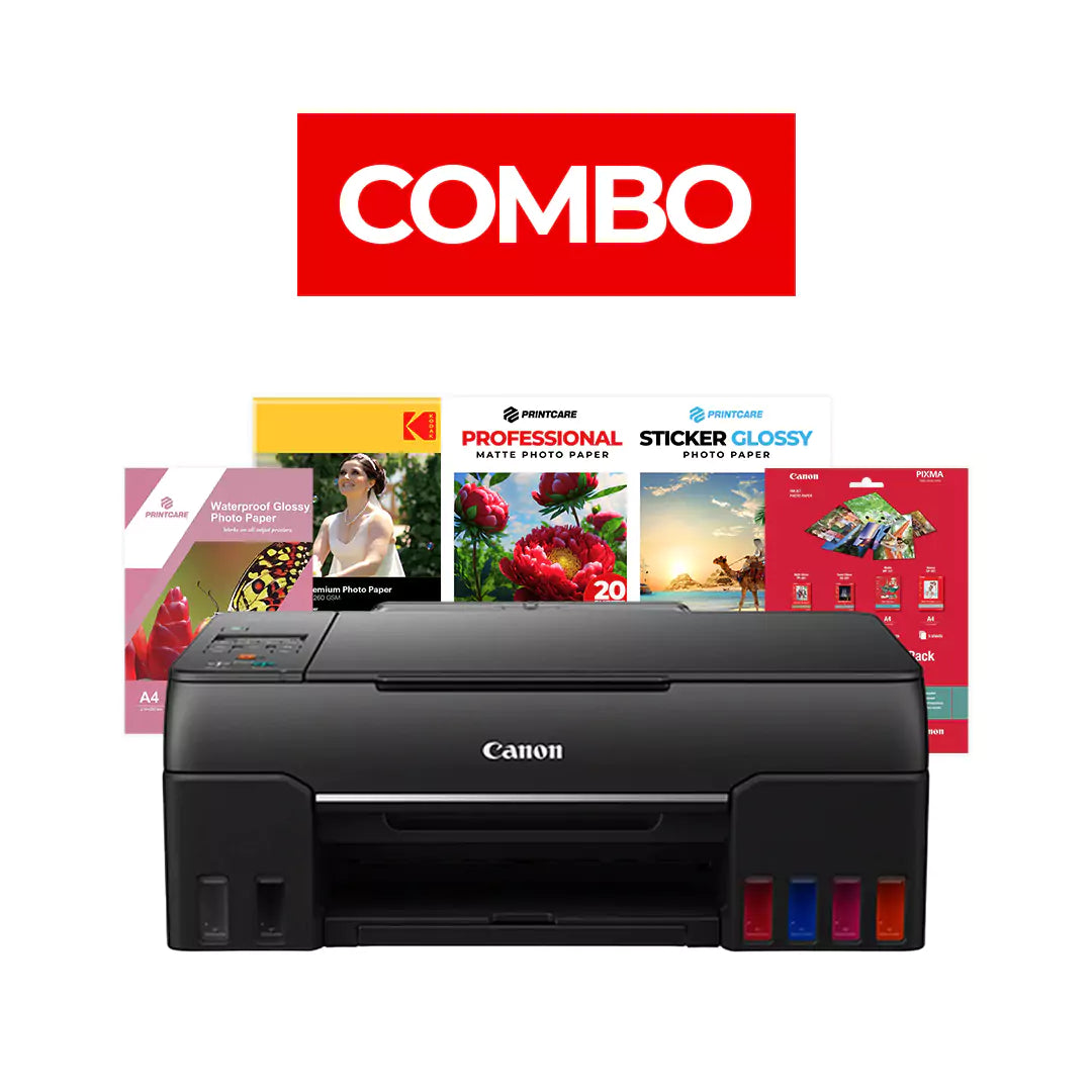 Canon PIXMA G640 Ink Tank Printer - Combo Offer