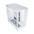 Lian Li O11 Dynamic EVO XL RGB Tempered Glass Full Tower Gaming PC Case, White – Fans Not Included