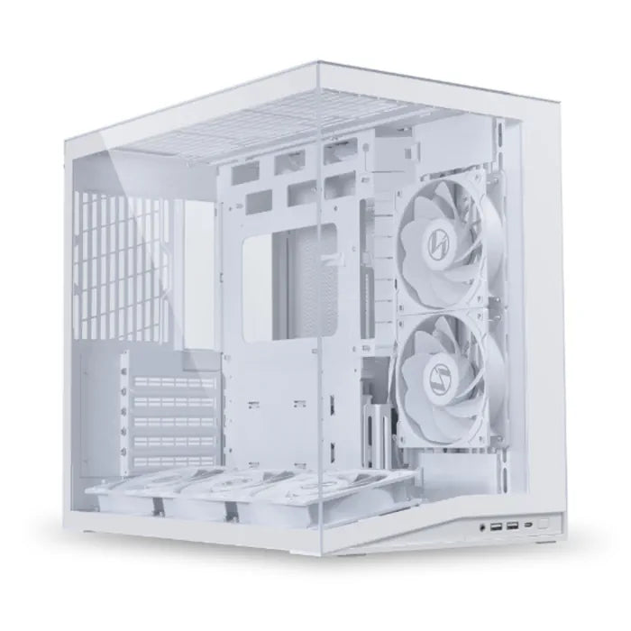 LIAN LI O11 Dynamic Mini V2 White Side View | IT Care Kuwait