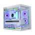 LIAN LI O11 Dynamic Mini V2 ATX Mid Tower Gaming Case - White (Fans Not Included)