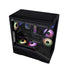 LIAN LI Vector V100 E-ATX Mid Tower Gaming Case - Black (4 ARGB Fans Included)