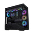 LIAN LI Vector V100 E-ATX Mid Tower Gaming Case - Black (4 ARGB Fans Included)
