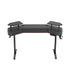 Gamvity Electric Height Adjustable Gaming Desk with Controller & Cable Management – 160×80×75cm/ BlackIT CareGaming Desk