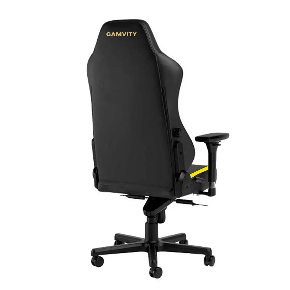 Gamvity Hero Series Ergonomic Gaming Chair with 4D Armrests & Memory Foam Support – Black/YellowIT CareGaming Chair
