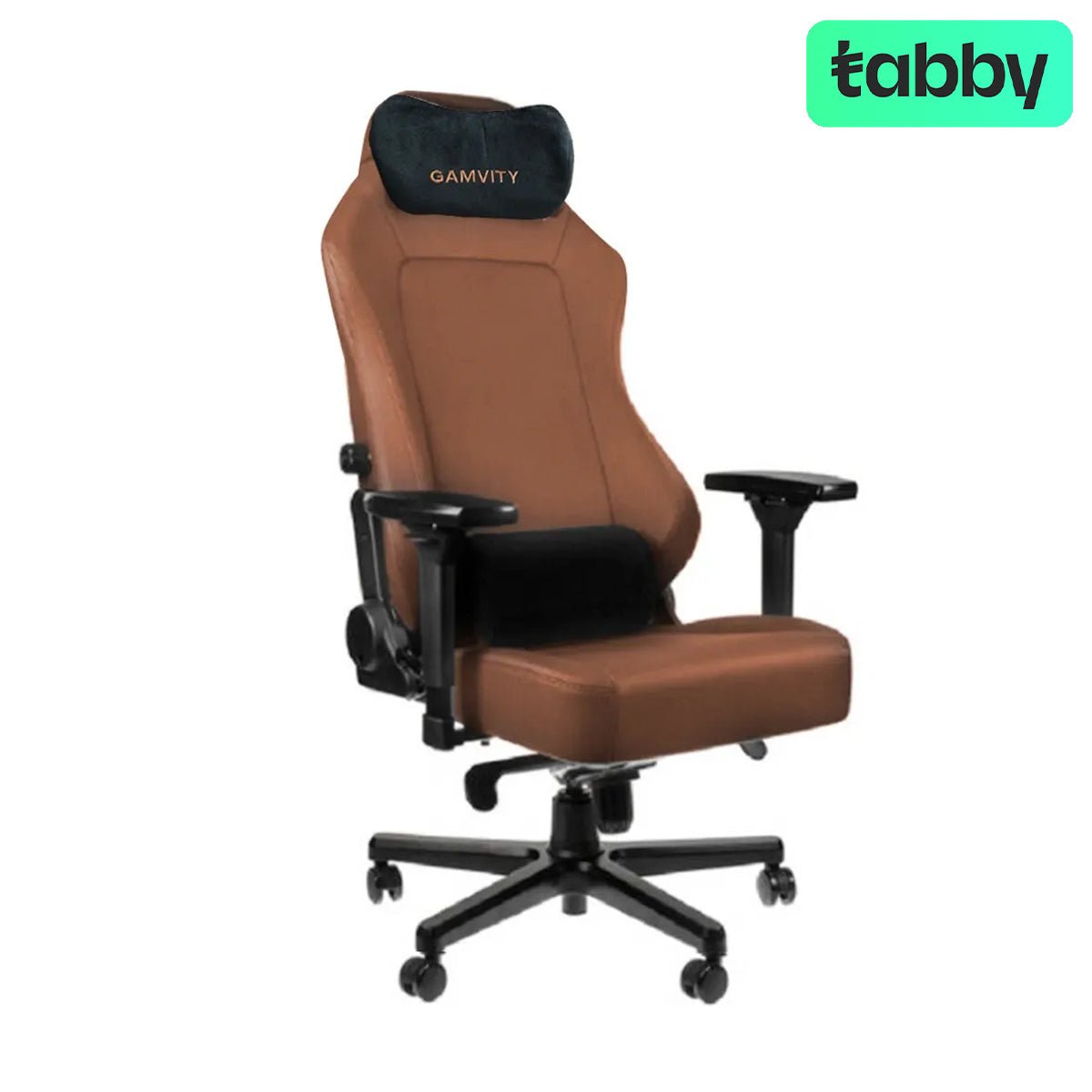 Gamvity Hero Series Gaming Chair with 4D Armrests & Memory Foam Support – Brown | IT Care Kuwait