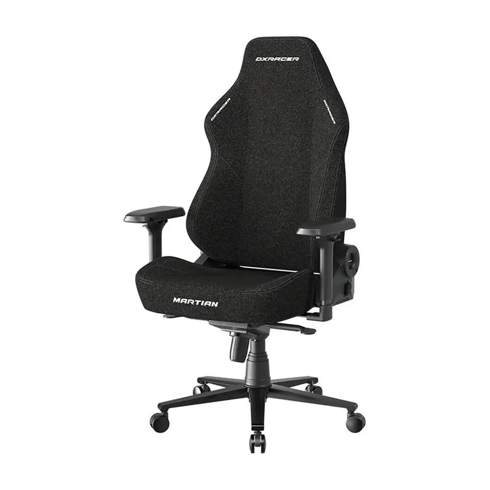 DXRacer MARTIAN Series Large Electric Adjustable Fabric Gaming Chair – Black | IT Care Kuwait