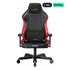 DXRacer Tank XXL Series Gaming Chair with 4D Armrests, Magnetic Headrest & Lumbar Support – Black/Red