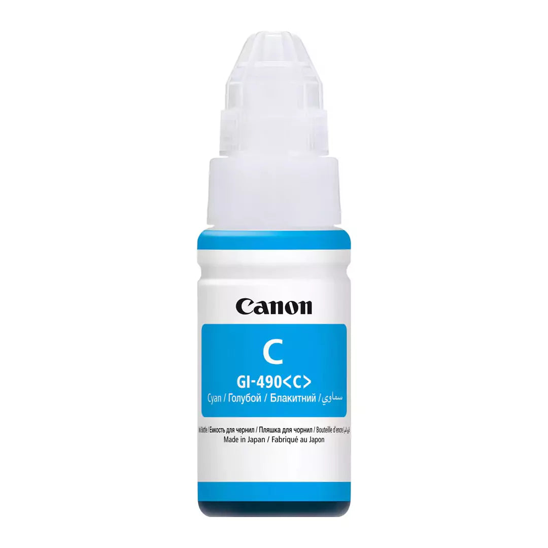 Canon GI-490 Cyan Ink Bottle