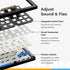 Glorious GMMK 3 75% Prebuilt Wired Mechanical Gaming Keyboard - Black (Arabic Layout)IT CareGaming Keyboard
