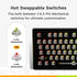 Glorious GMMK 3 75% Prebuilt Wired Mechanical Gaming Keyboard - Black (Arabic Layout)IT CareGaming Keyboard