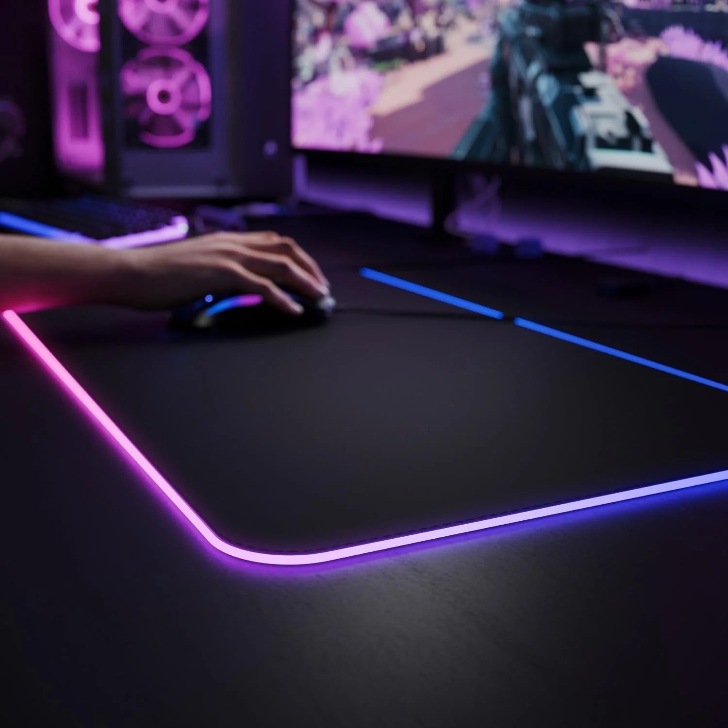 Glorious Mouse Pad 2 GLED XL Black | IT Care Kuwait