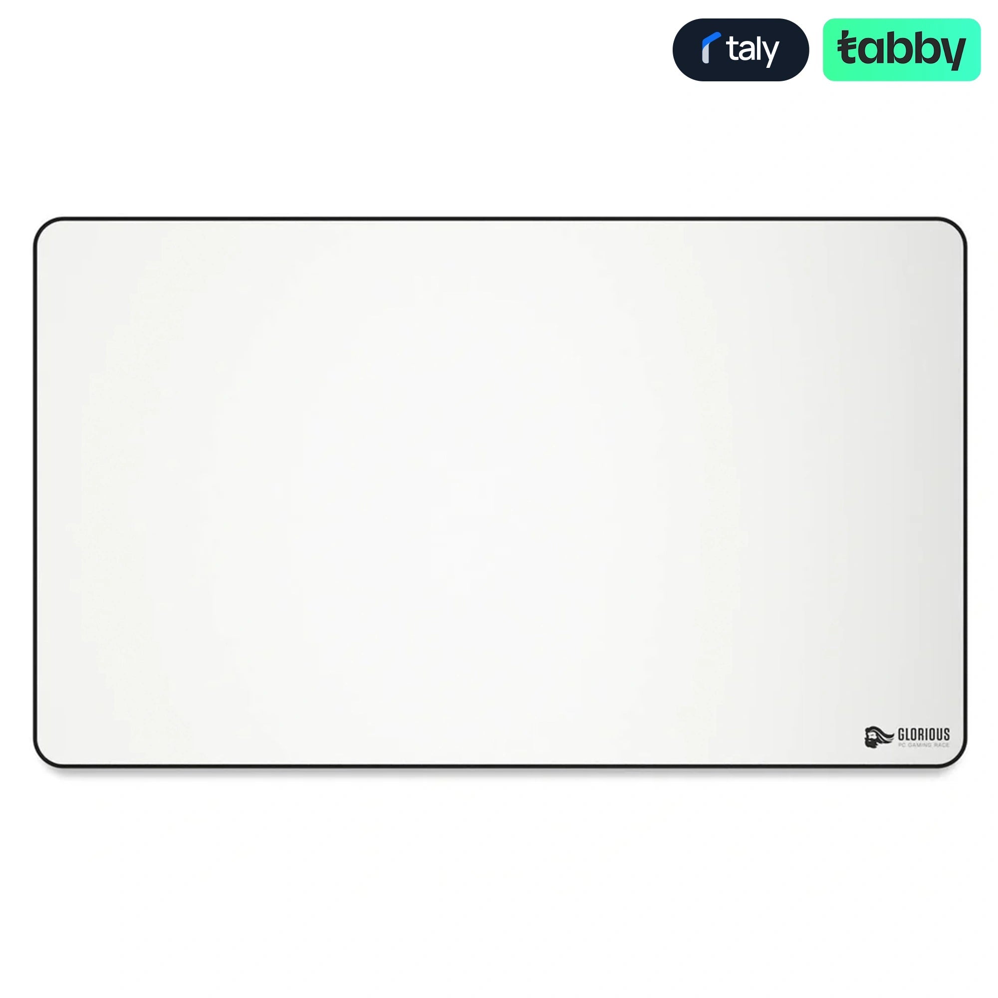 Glorious XXL Extended Gaming Mouse Pad 18"x36" White Edition | IT Care Kuwait