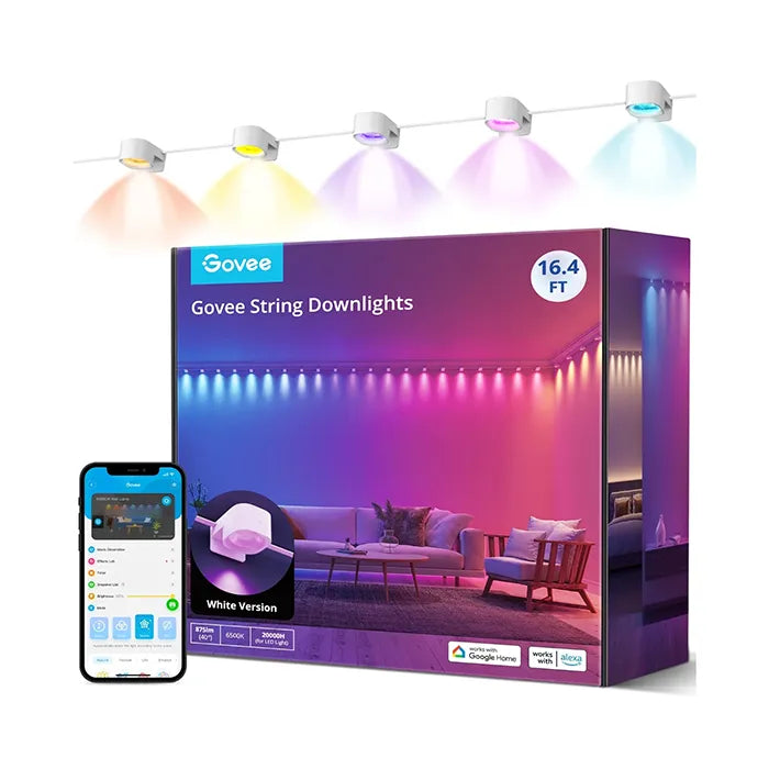 Govee String Downlights 16.4ft 5m Smart RGB | ITCare Kuwait