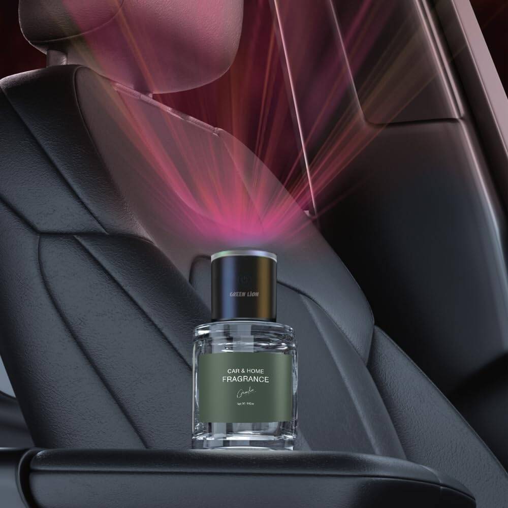 Green Lion Car & Home Fragrance Starry Sky Projection, Humidify Softly, 160ml Capacity, 3 - 4 Days Working, Atmosphere Lights, 1 Hour Quick Charge Time, Suitable for Home And Car - ClearIT CareAir Fragrance