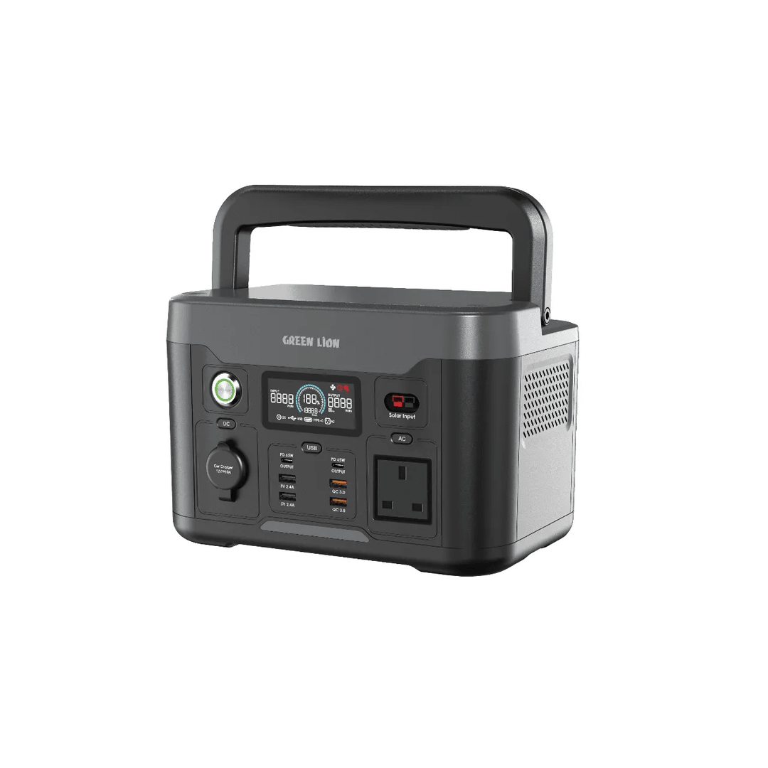 Green Lion PGX600 Power Station - 307.2Wh 96000mAh 600W Black | IT Care Kuwait