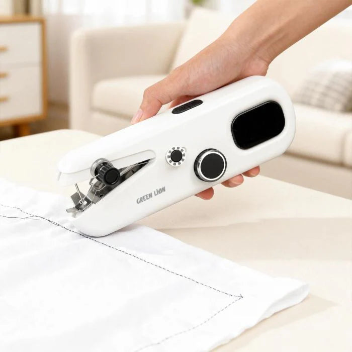 Green Lion 2000mAh Portable Handheld Sewing Machine