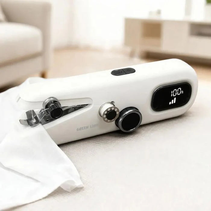 Green Lion 2000mAh Portable Handheld Sewing Machine