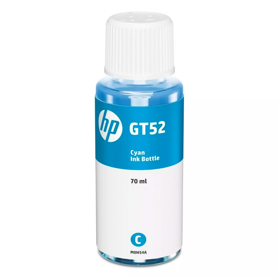 HP GT52 Cyan Ink Bottle – 8K Pages / Cyan Color / Ink Cartridge