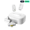Hollyland LARK A1 Combo Dual Wireless Microphone USB-C Lightning 2-Person Ivory White | IT Care Kuwait