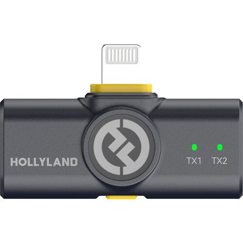 Hollyland LARK M2 Duo Wireless Lavalier Microphone Dual Channel 2.4GHz | IT Care Kuwait