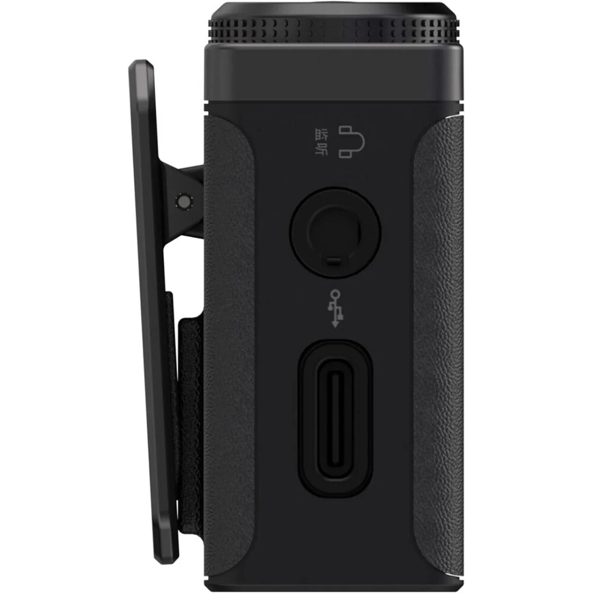 Hollyland LARK MAX Solo Wireless Lavalier Microphone System – 24 - Bit Audio, Backup Recording, 820ft Range (Black)IT CareMicrophones