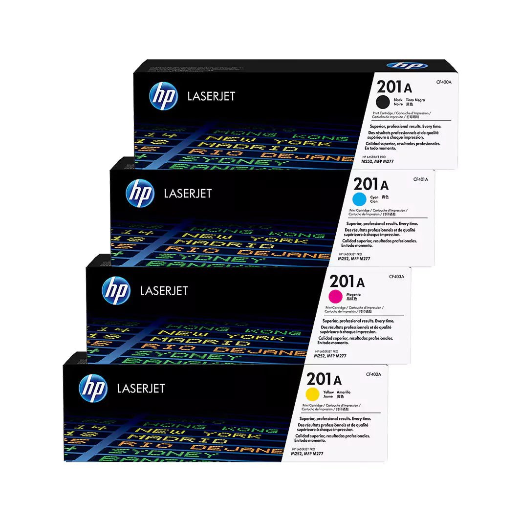 HP 201A LaserJet Toner Cartridge Full SetIT CareToner Cartridges