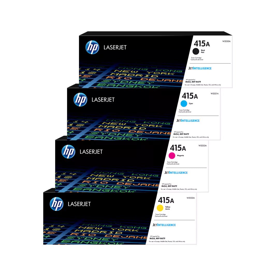HP 415A LaserJet Toner Cartridge Full SetIT CareToner Cartridges