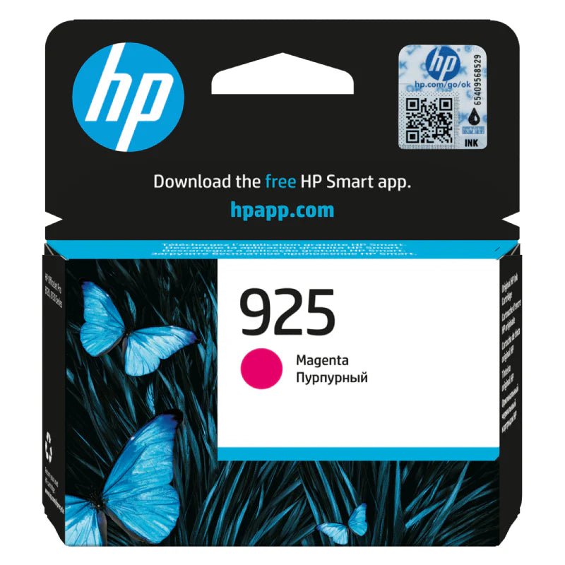 HP 925 Magenta Original Ink Cartridge - 400 Pages / Magenta / Ink CartridgeIT CareInk Cartridges