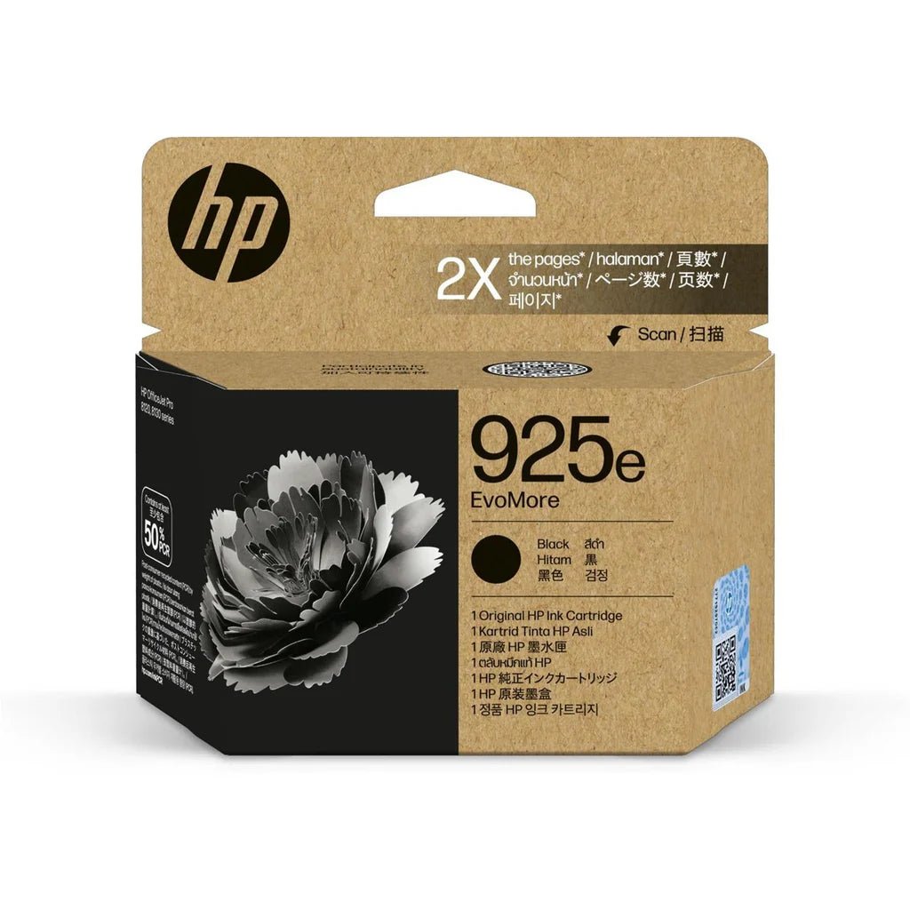 HP 925e EvoMore Black Original Ink Cartridge | IT Care Kuwait