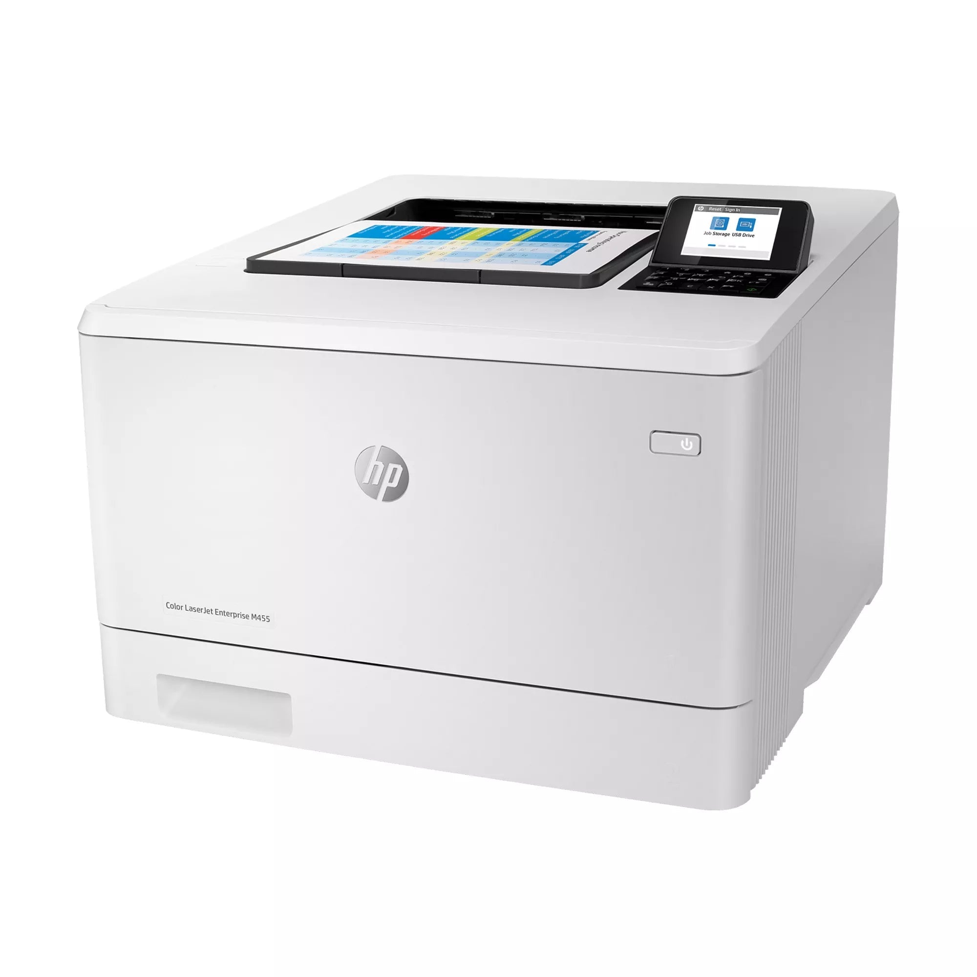 HP LaserJet Enterprise M455dn - 27ppm / 600dpi / A4 / USB / LAN / Color Laser - PrinterIT CareLaser Printers