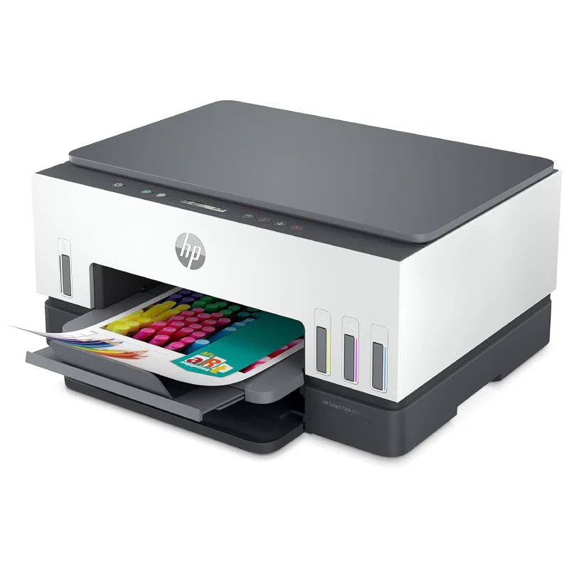 HP Smart Tank 670 AIO - 12ppm / 4800dpi / A4 / USB / Wi - Fi / Color Inkjet - PrinterIT CareInk Tank Printers