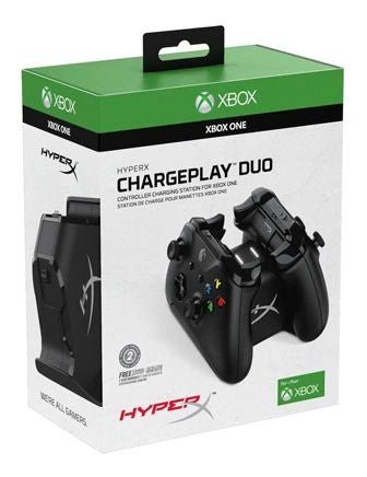HyperX ChargePlay Duo Controller Charging Station Xbox One Black | IT Care Kuwait