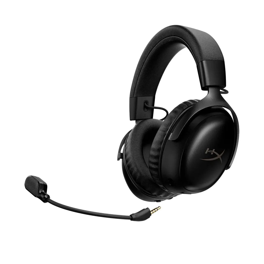 HyperX Cloud III S Wireless Gaming Headset 2.4GHz Bluetooth DTS Spatial Audio Black | IT Care Kuwait