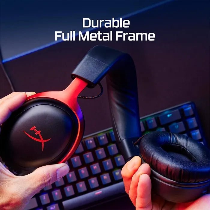 HyperX Cloud III Wired Gaming Headset DTS Spatial Audio Noise-Canceling Mic Black | IT Care Kuwait