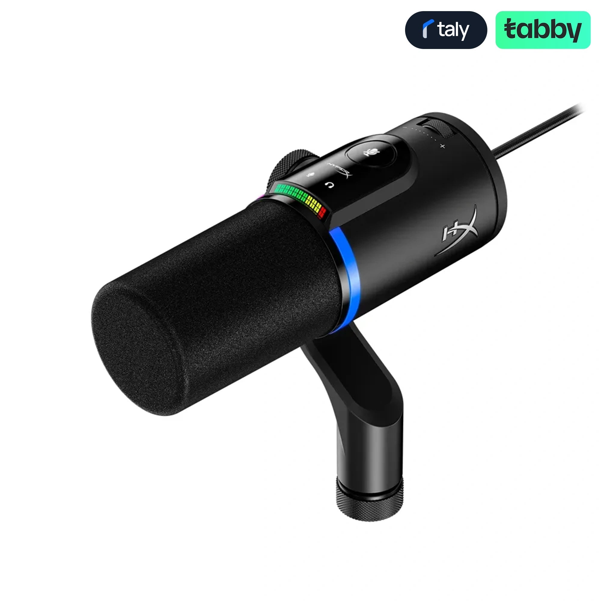 HyperX FlipCast USB/XLR Dynamic Microphone Black | IT Care Kuwait