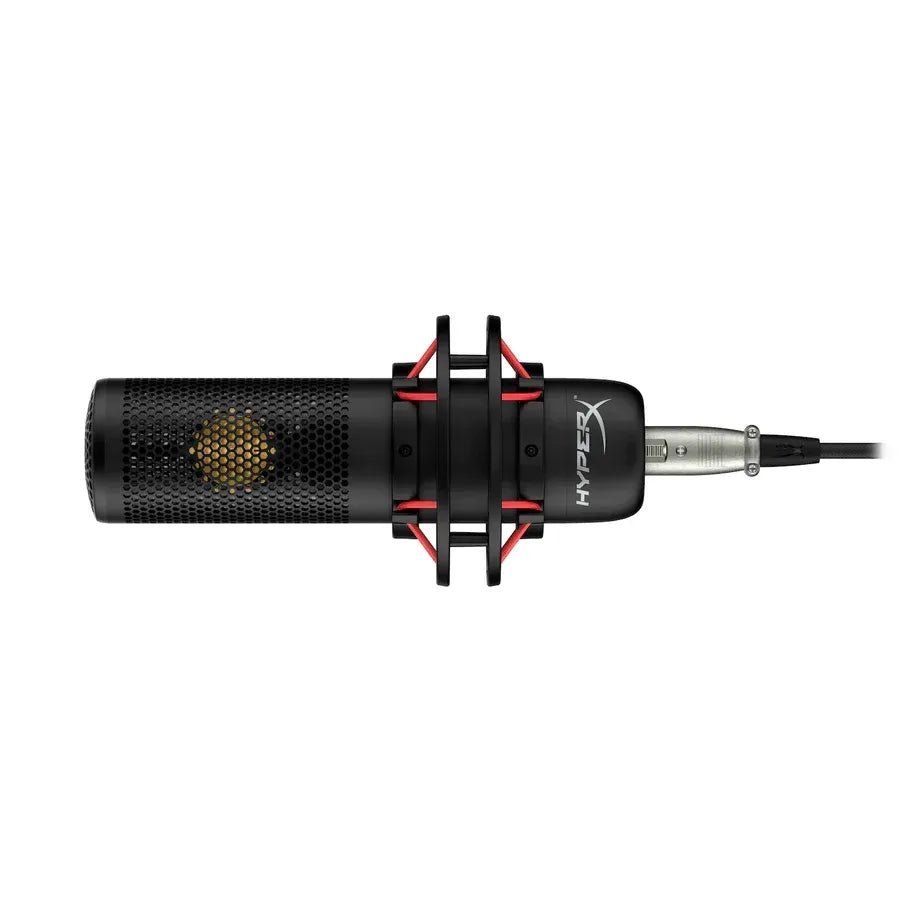HyperX ProCast Professional XLR Large-Diaphragm Condenser Microphone Shock Mount Pop Filter | IT Care Kuwait