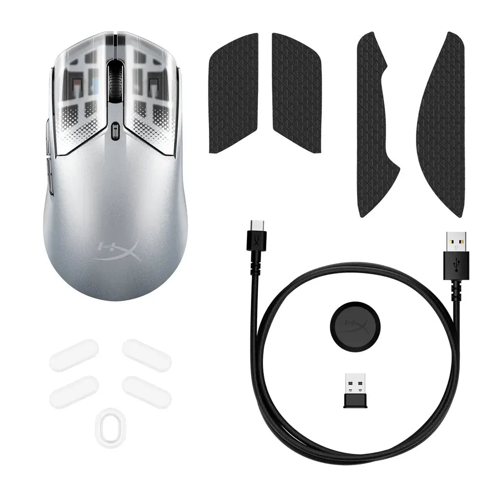 HYPERX PULSEFIRE HASTE 2 S SILVER WIRELESS GAMING MOUSEIT CareGaming Mouse