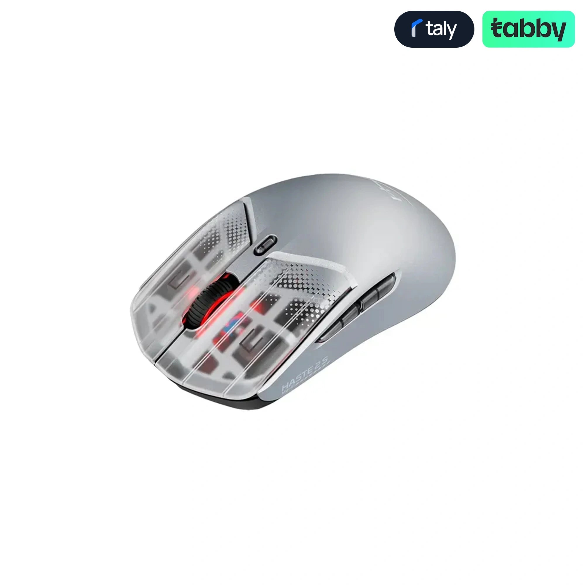 HyperX Pulsefire Haste 2 S Wireless Gaming Mouse Silver | IT Care Kuwait