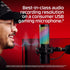 HyperX QuadCast 2 S USB RGB Condenser Microphone 32-bit 192kHz Audio aRGB Lighting Black | IT Care Kuwait