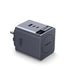 UGREEN X616 100W GaN Fast Charger with Retractable USB-C Cable 3-Port - Space Gray