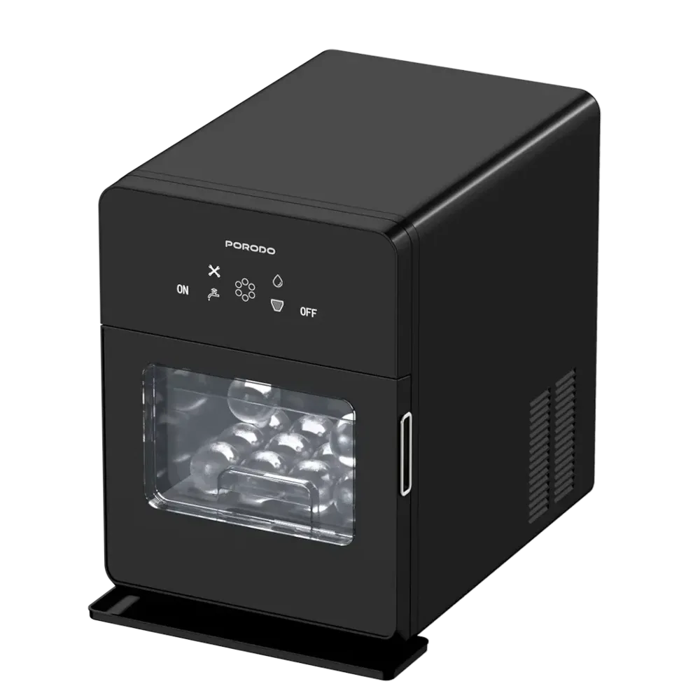 Porodo Lifestyle Sphere Ice Machine - Black