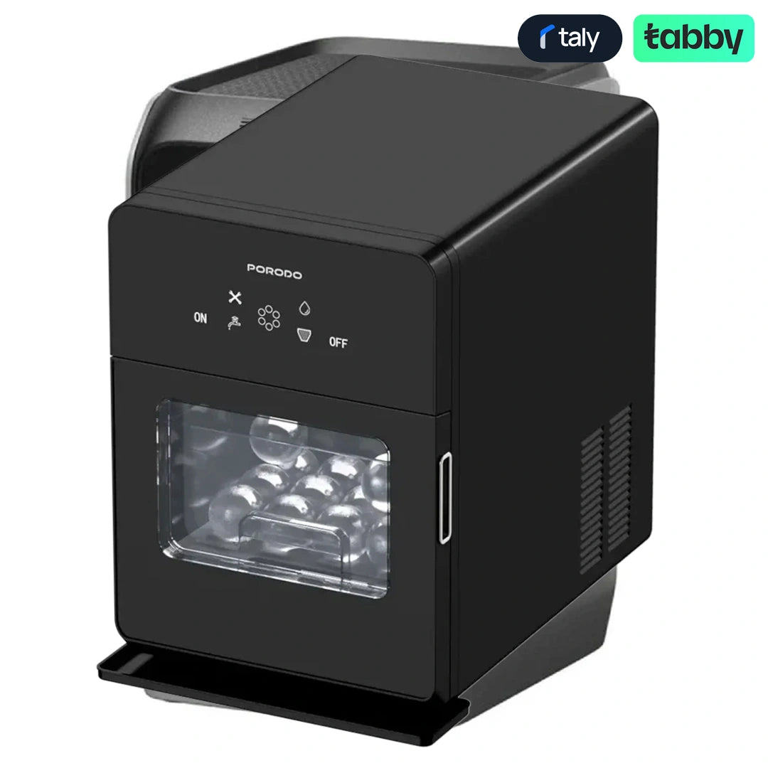 Porodo Lifestyle Sphere Ice Machine - Black