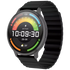 Powerology Aura Smart Watch with 1.73-Inch AMOLED Display - Black