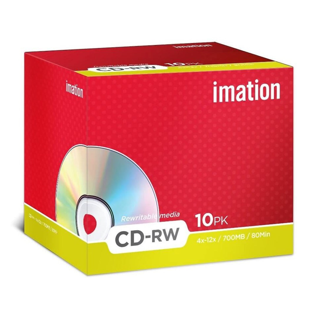 Imation cd-rw pack of 10