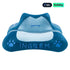 Ingrem Fat Cat Pillow, Soft Ergonomic Memory Foam Cushion - BlueIT CarePillow