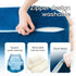 Ingrem Fat Cat Pillow, Soft Ergonomic Memory Foam Cushion - BlueIT CarePillow