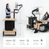 INGREM Left Rudder Electric Height Adjustable Standing Desk with Monitor Arm Wood Grain | IT Care Kuwait
