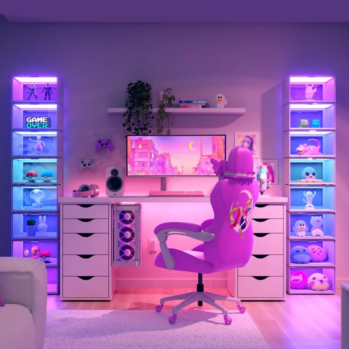 Ingrem Smart LED Shoebox Display Case 4 Pack with RGBW Lighting | IT Care Kuwait